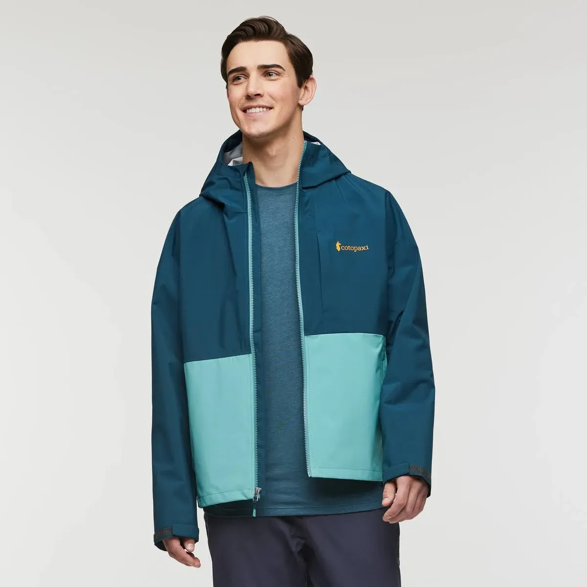 Shop Cotopaxi Cielo Rain Jacket In Blue