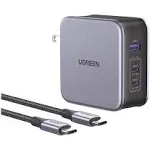 UGREEN Nexode 140W Gan 3-Port USB Wall Charger