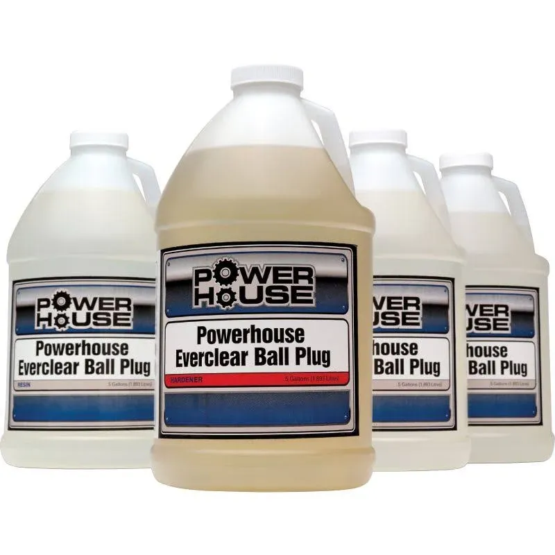 Powerhouse Everclear Bowling Ball Plug 2 Gallon Kit