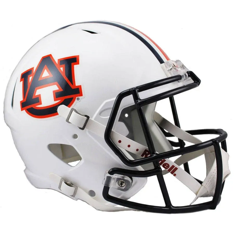 NCAA Auburn Tigers Full Size Speed Replica Helmet, Orange, Medium