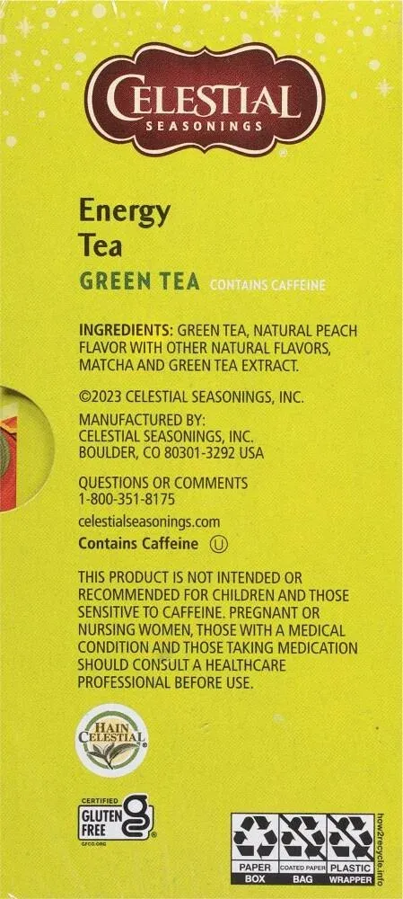 Celestial Seasonings Energy Green Tea