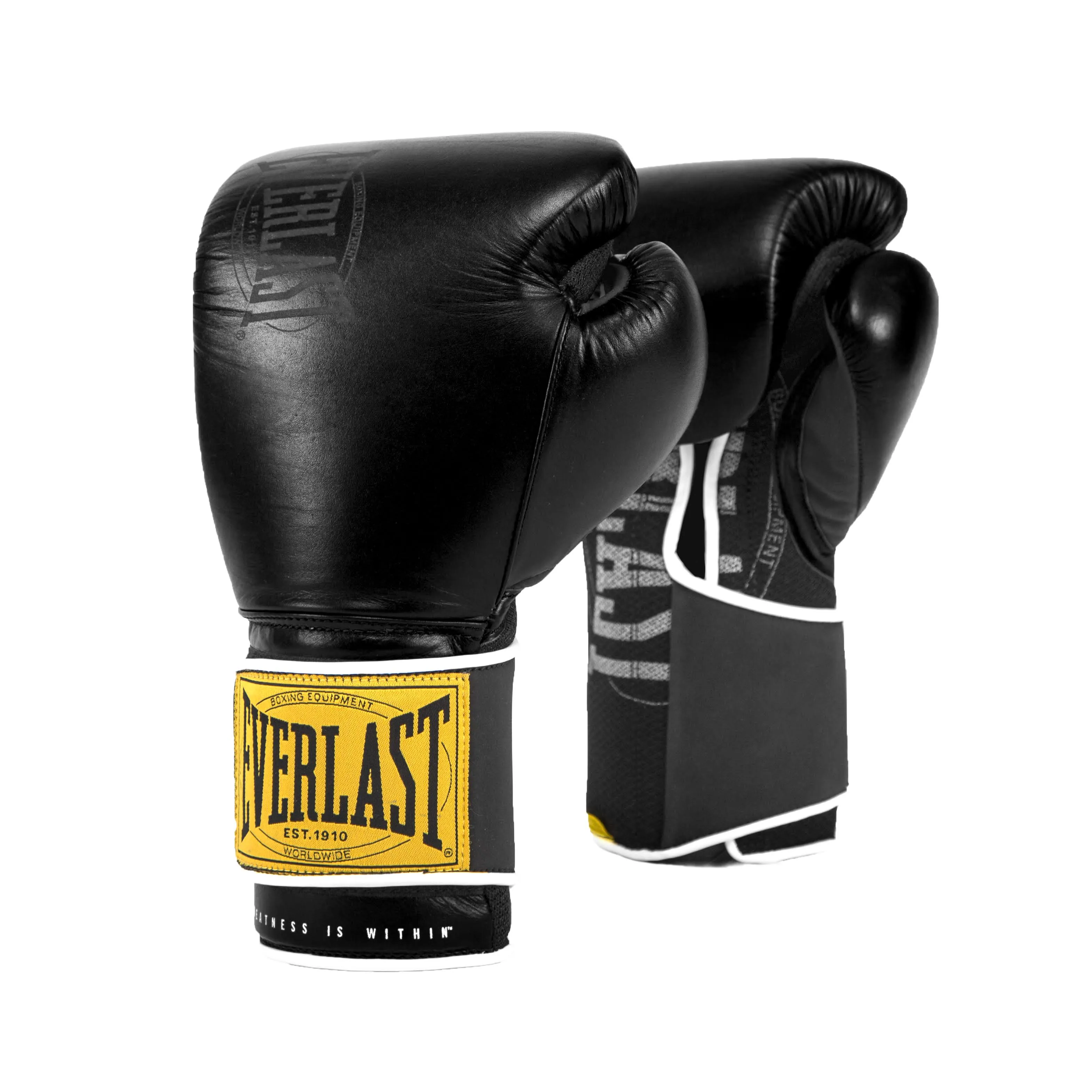 Everlast 1910 Classic Gloves Black 16 oz