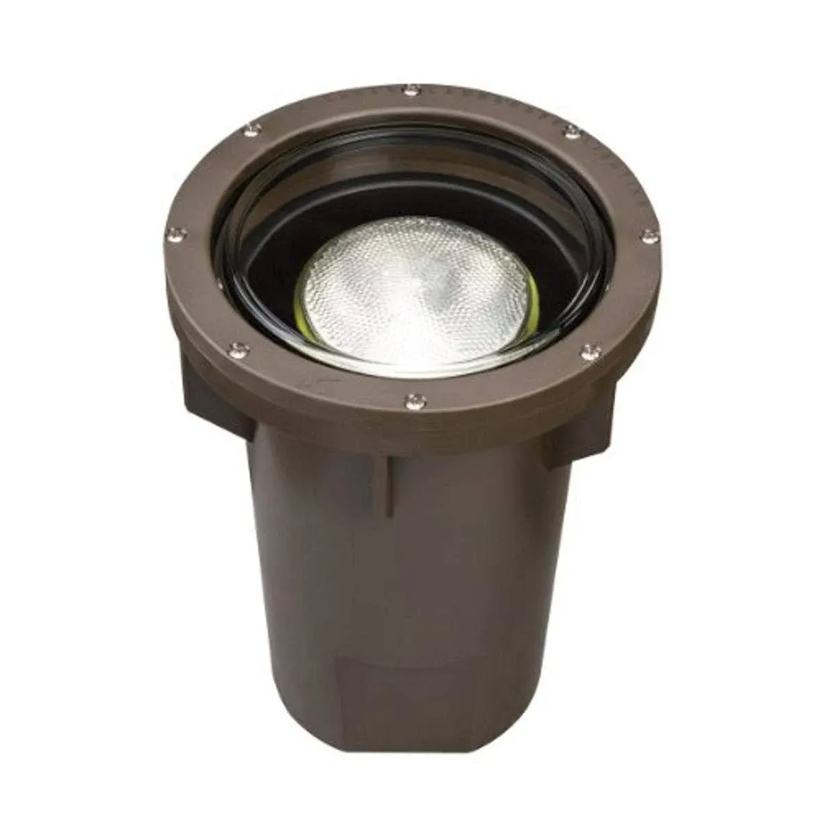 Kichler 15295AZ HID High Intensity Discharge In-Ground 1-Light 120V, Architectural Bronze