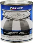 Dupli-Color Paint Shop Brilliant Silver Automotive Lacquer Finish System 1 Quart