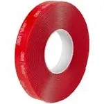 3M - 1/2-5-4910 VHB Tape 4910, 0.5 in width x 5 yd length (1 Roll)