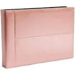 Rose Gold 7 Ring Business Check Binder for Checkbooks, 600 Checks, 14 x 10 in