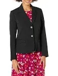 Kasper Women's Two Button Flap Pocket Jacket