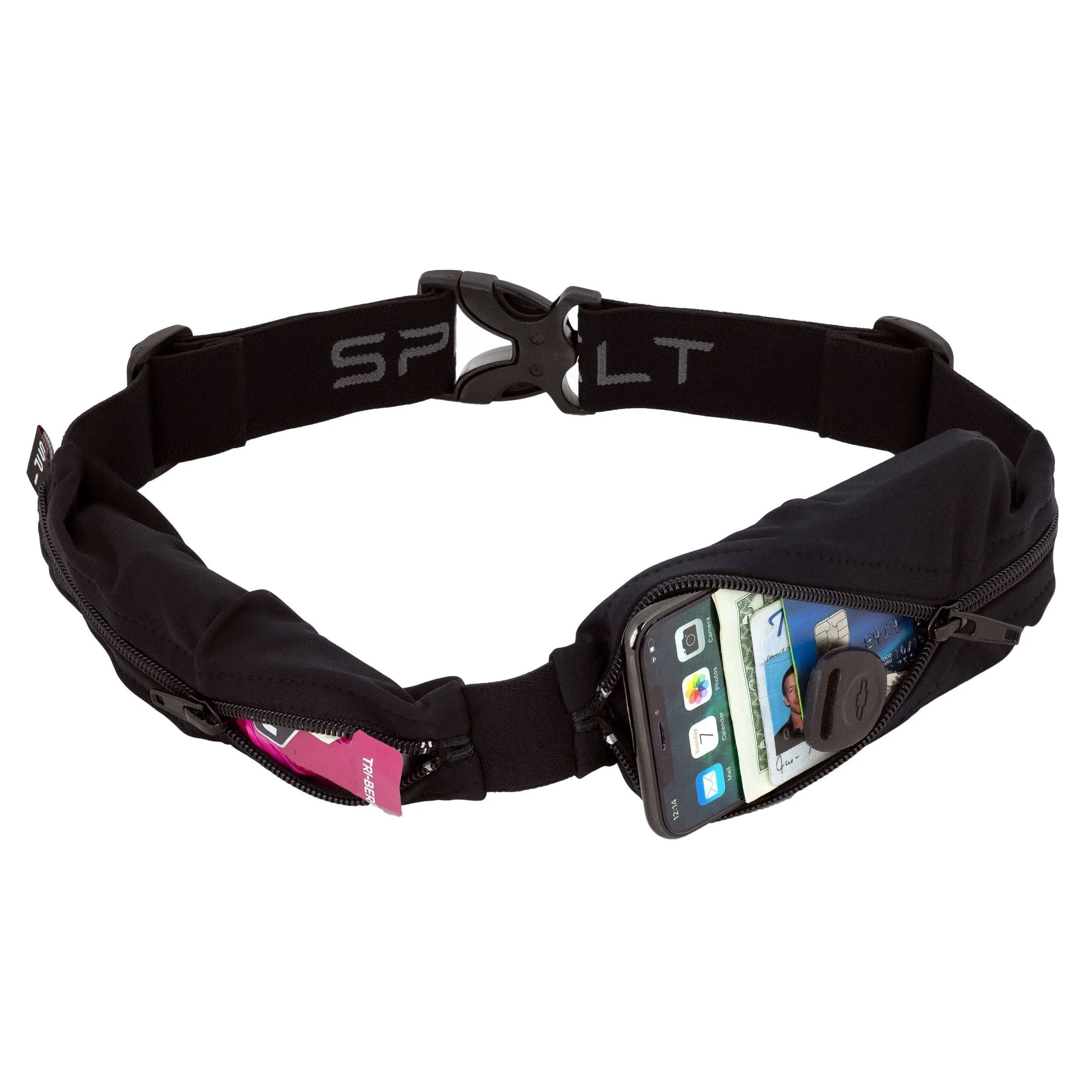 SPIbelt Dual Pocket Pro Black