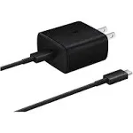 Samsung Black 45W Power Adapter with Cable