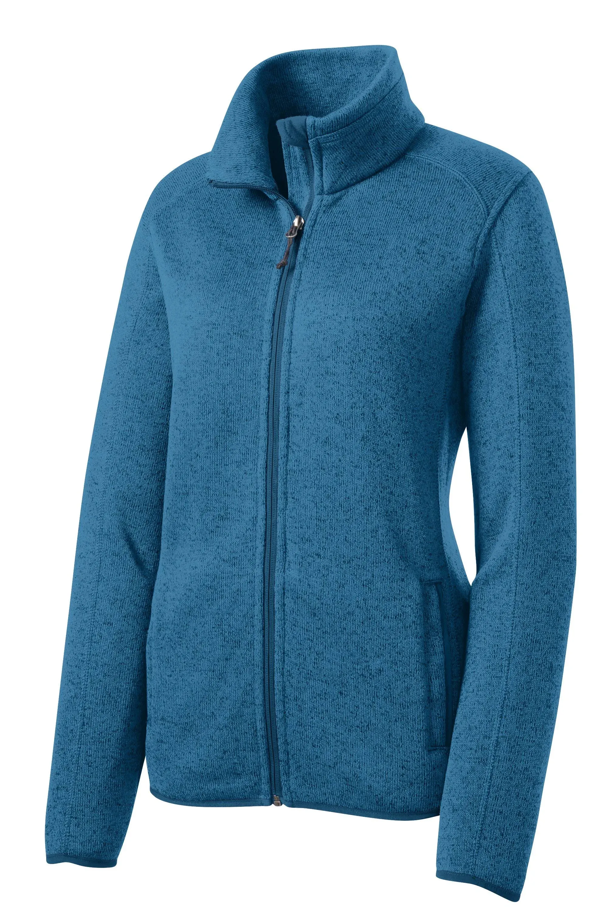 Port Authority Ladies Sweater Fleece Jacket