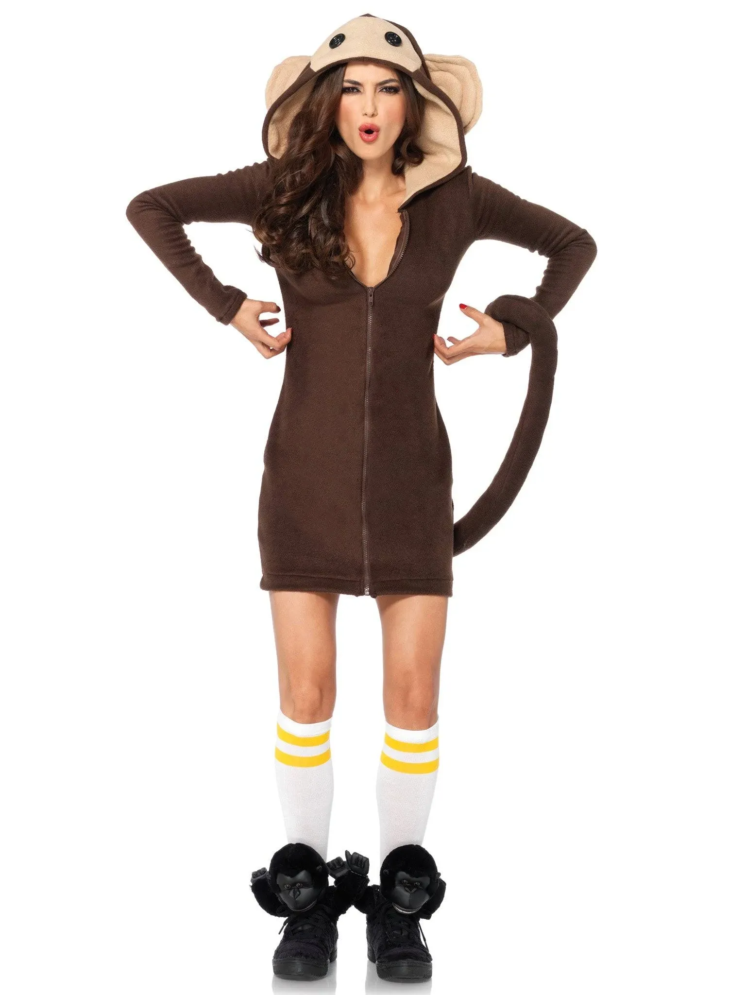 Cozy Monkey Adult Costume