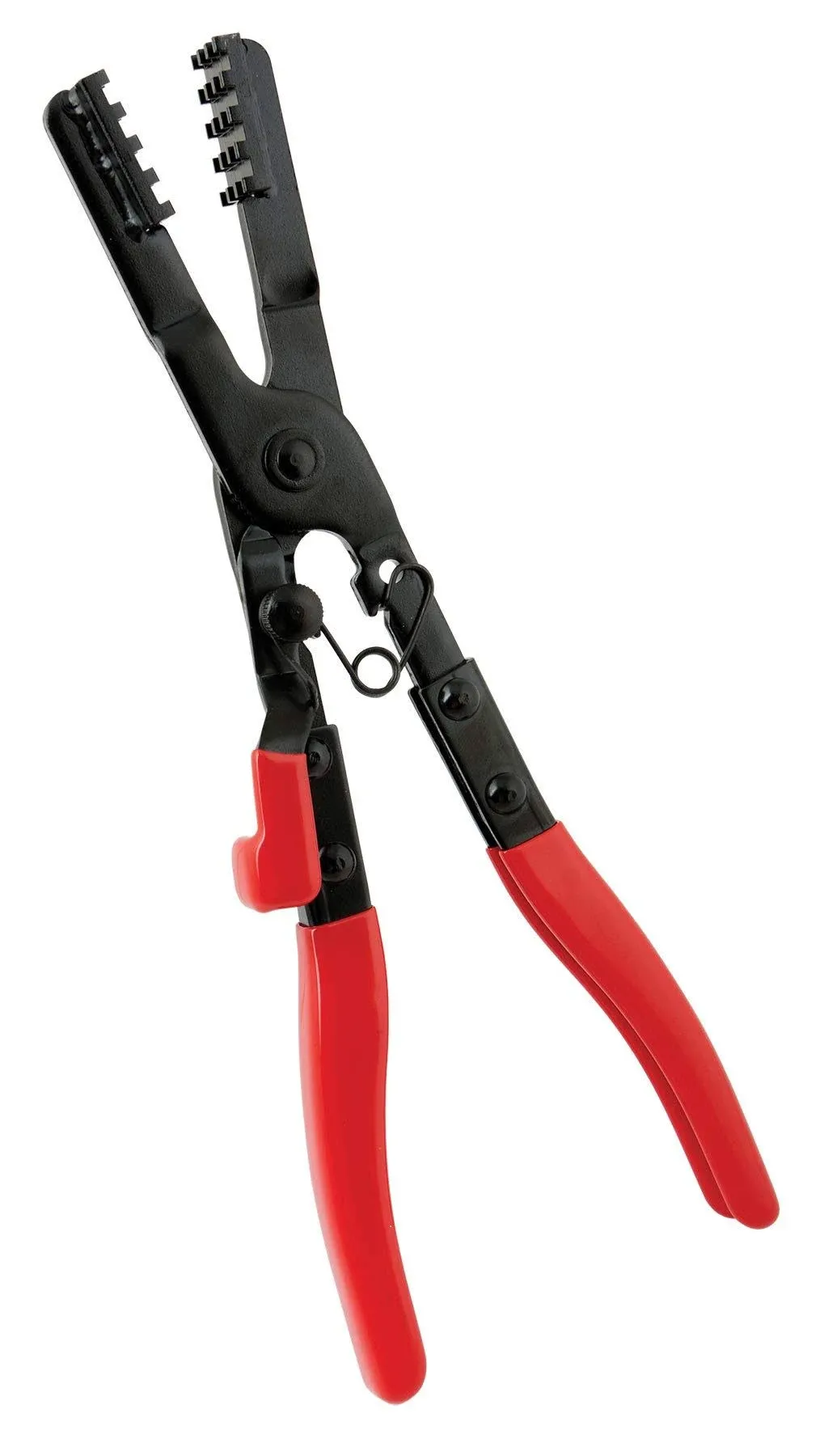 Performance Tool W80659 Multi-Angle Hose Clamp Plier for Hard-to-Reach Clamps with Quick Position Locking Mechanism and Steel Construction