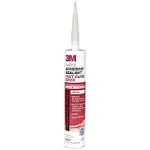 3M Marine Adhesive Sealant 5200 Fast Cure, 1 oz Tube, White, Watertight Bonding/Sealing of Gelcoat