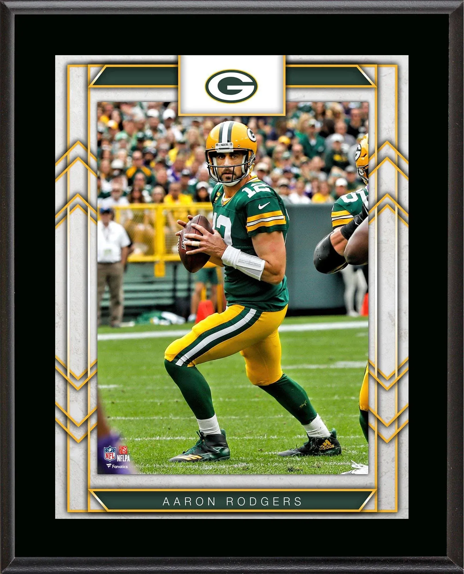 Fanatics Authentic Aaron Jones Green Bay Packers 10.5" x 13" Player Sublimated Plaque