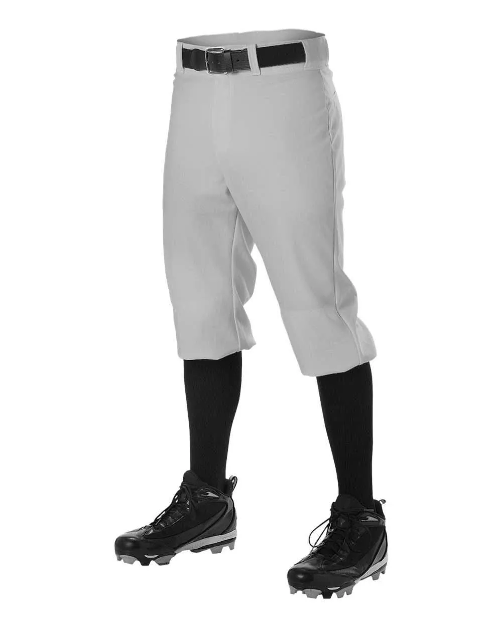 Alleson Athletic Youth Baseball Knicker Pants - S / Grey