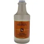 Monin - Sea Salt Caramel Toffee, Rich & Buttery Flavor with Creamy Caramel Notes, Great for Coffee, Milkshakes, & Dessert Cocktails (64 oz)