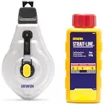 Irwin Strait-Line 6:1 100-ft Chalk Reel | IWHT48445RC