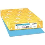 Astrobrights Color Paper, 24 lb Bond Weight, 11 x 17, Lunar Blue, 500/Ream