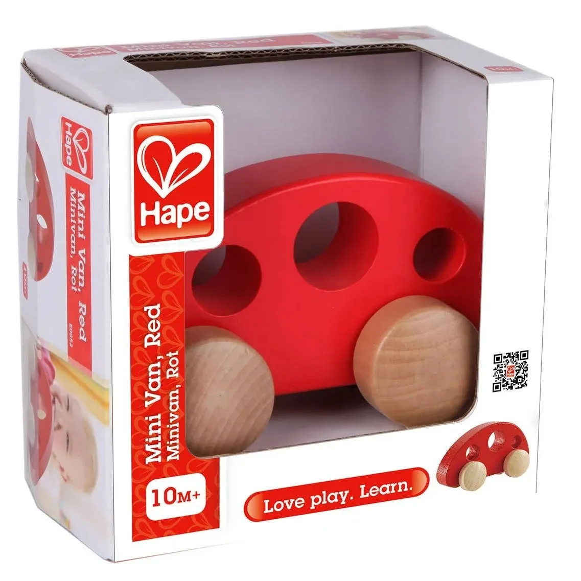 Hape Mini Van, Red