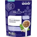 Navitas Organics, Organic Mulberry Berries, 8 oz (227 g)