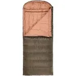 TETON Sports Celsius XL +20F Sleeping Bag; Great for Family Camping; Free Compression Sack; Green