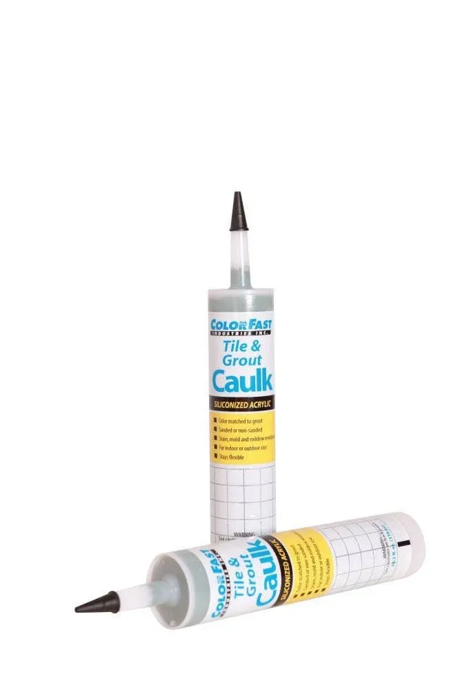 Caulk by Colorfast Color Matched TEC