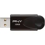 PNY - 128GB Attaché 4 USB 2.0 Type A Flash Drive - Black