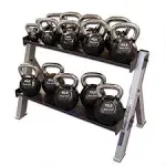 Body Solid Kettlebell / Dumbbell Rack - GDKR100