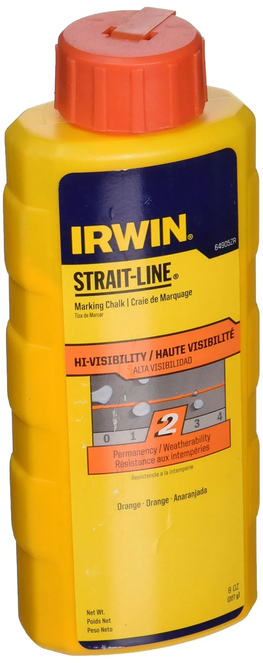 Irwin Strait-Line Hi-Visibility Marking Chalk