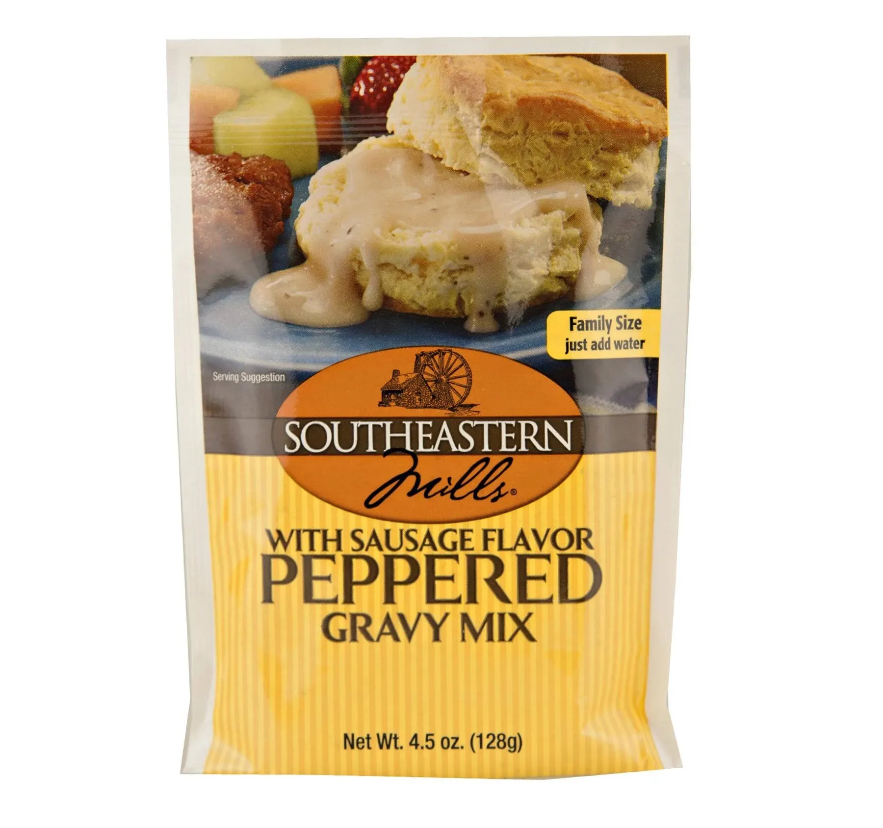 Southeastern Mills Peppered Gravy Mix with Sausage Flavor