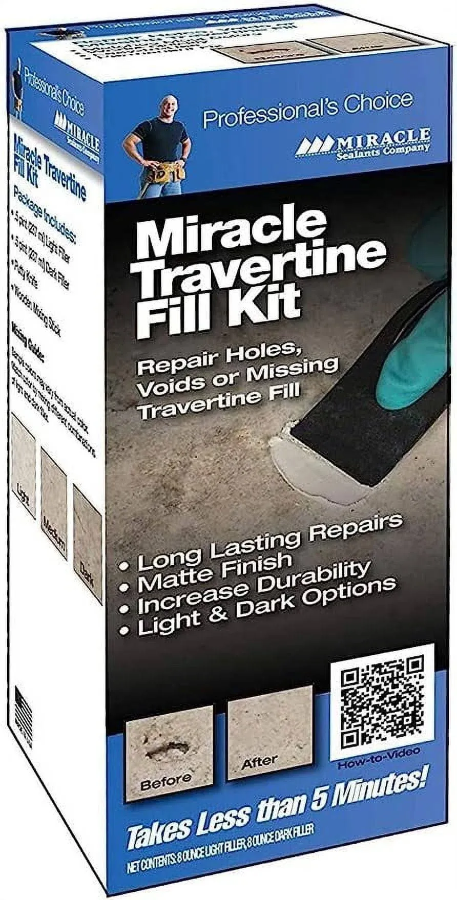 Miracle Travertine Filler Kit