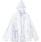 Augusta Sportswear 3160 Clear Rain Jacket - Clear - 2XL