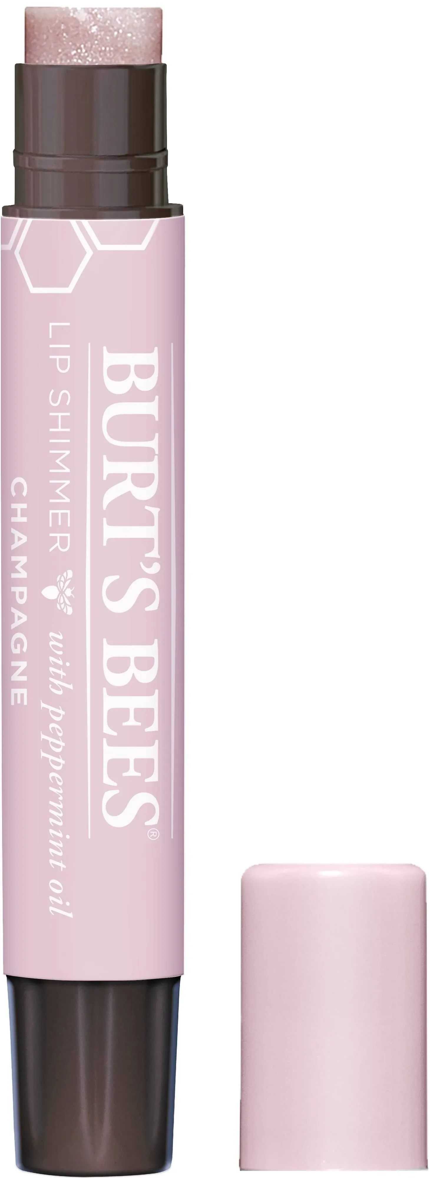 Burt's Bees Lip Shimmer, Champagne - 0.09 oz tube