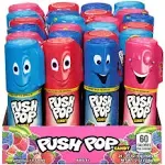 Push Pop Candy, Assorted - 24 pack, 0.5 oz pops