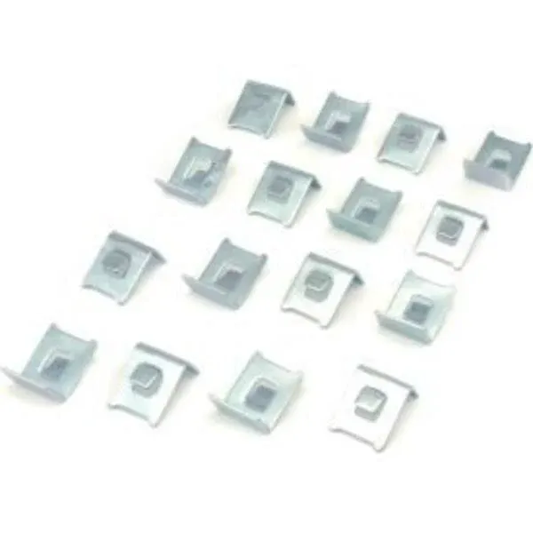 Global Industrial&#8482; Replacement Shelf Clip for Cabinets, 16 Per Bag