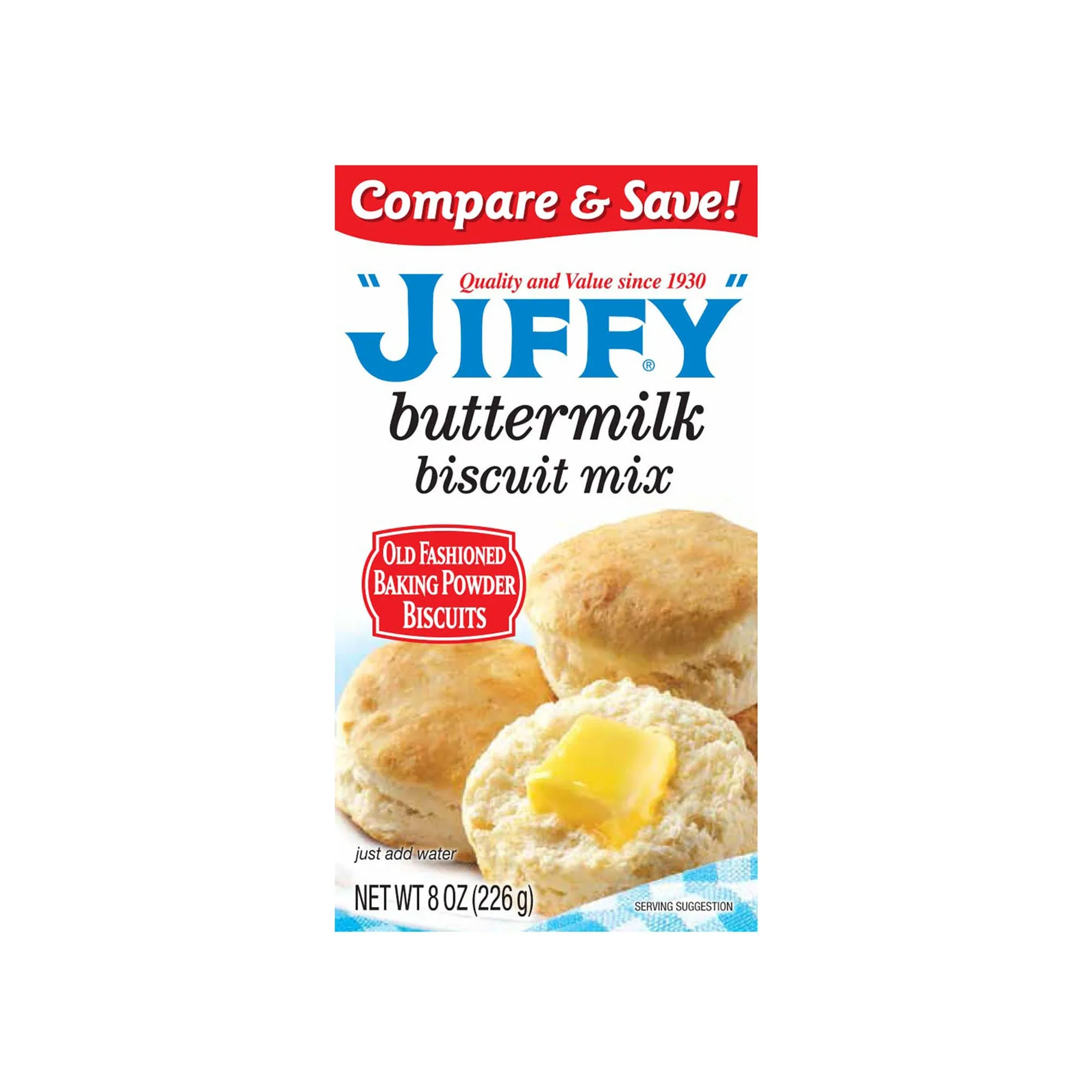 Jiffy Biscuit Mix, Buttermilk - 8 oz