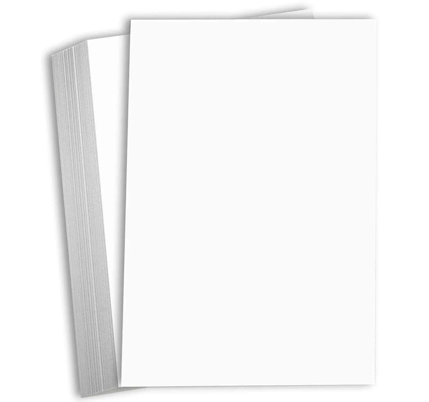 White Cardstock Thick 11X17 Paper - Heavy Weight 100 Lb Cover Card Stock 50 Pack