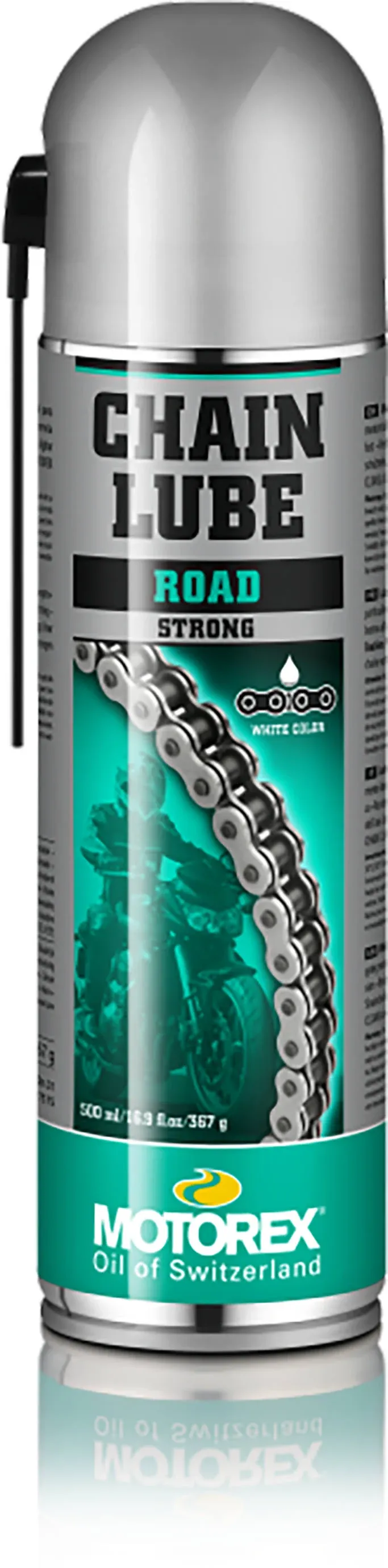 Motorex Road &amp; Touring Strong White Motorcycle Chain Lube 500ml