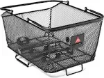 Axiom Market LX Rear Bike Basket Mesh, Black