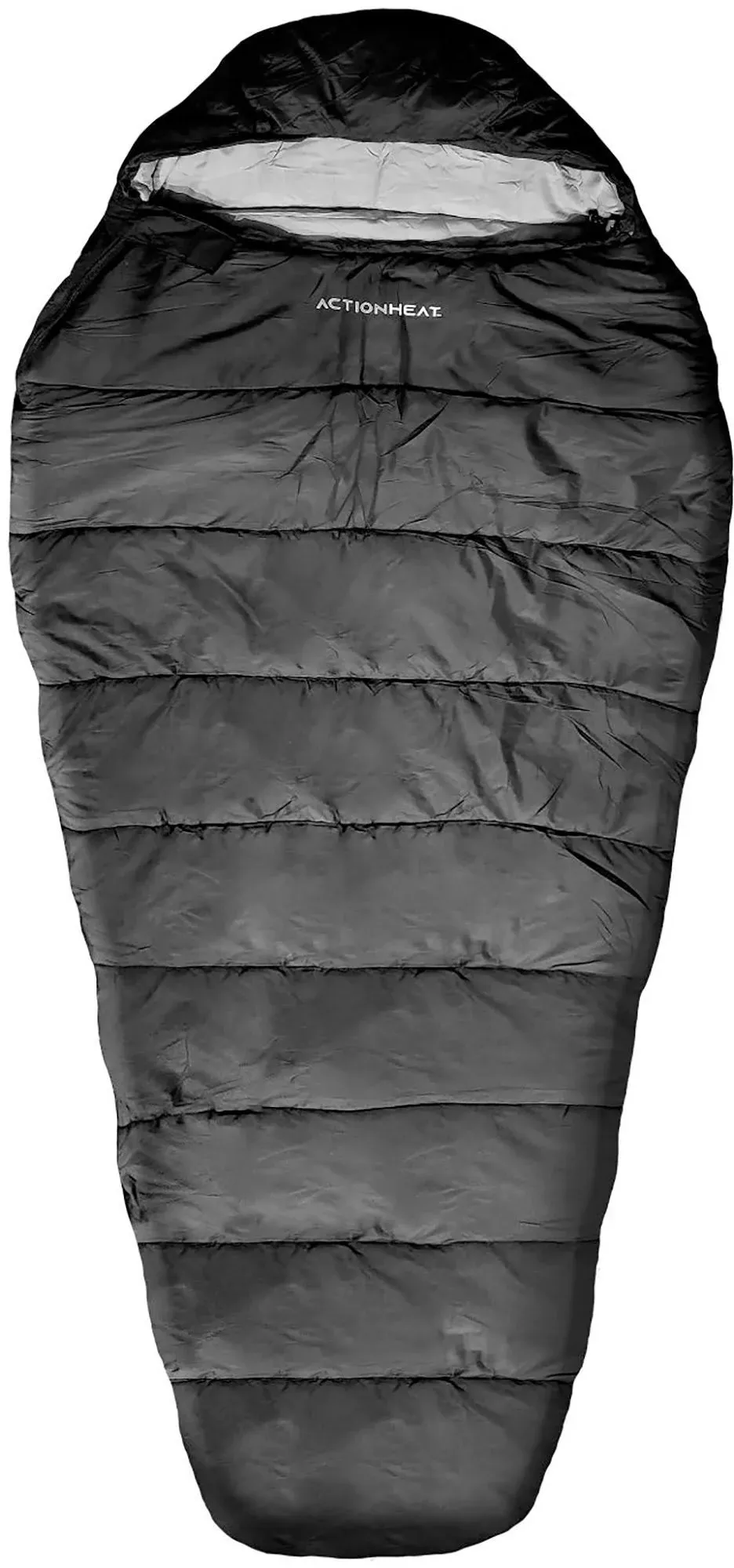 ActionHeat 5V Battery Heated Sleeping Bag in Black, ‎Unisex-adult, One Size, Spot or Machine Wash Cold