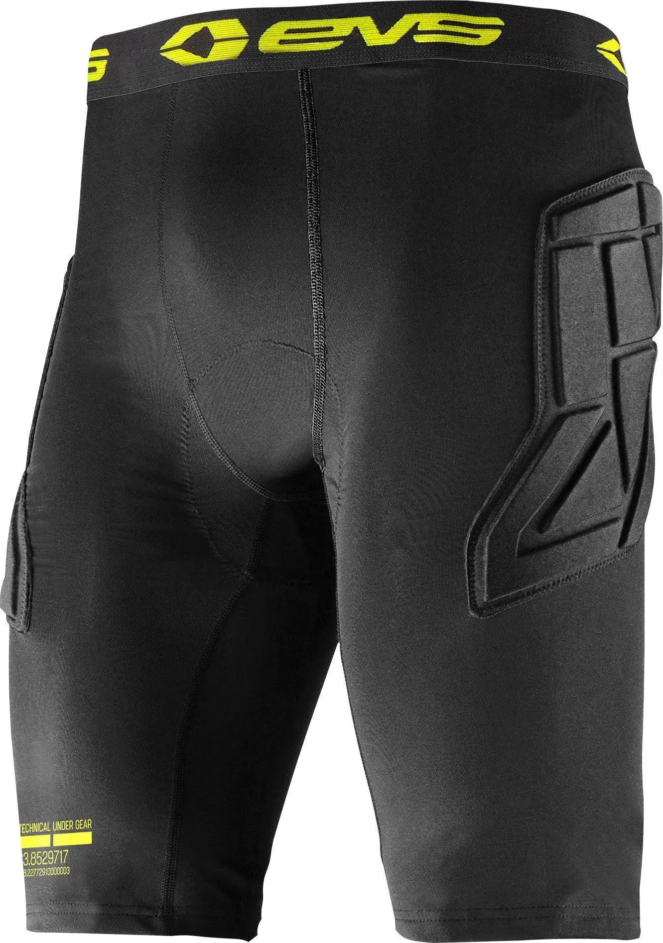 EVS Tug Padded Mens Protective Shorts - Black