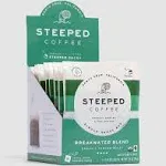 Steeped Coffee: Coffee Breakwater Blend, 8 ea