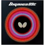 Butterfly Dignics 09C Table Tennis Rubber - 1.9 or 2.1 mm - Red or Black - 1 ...