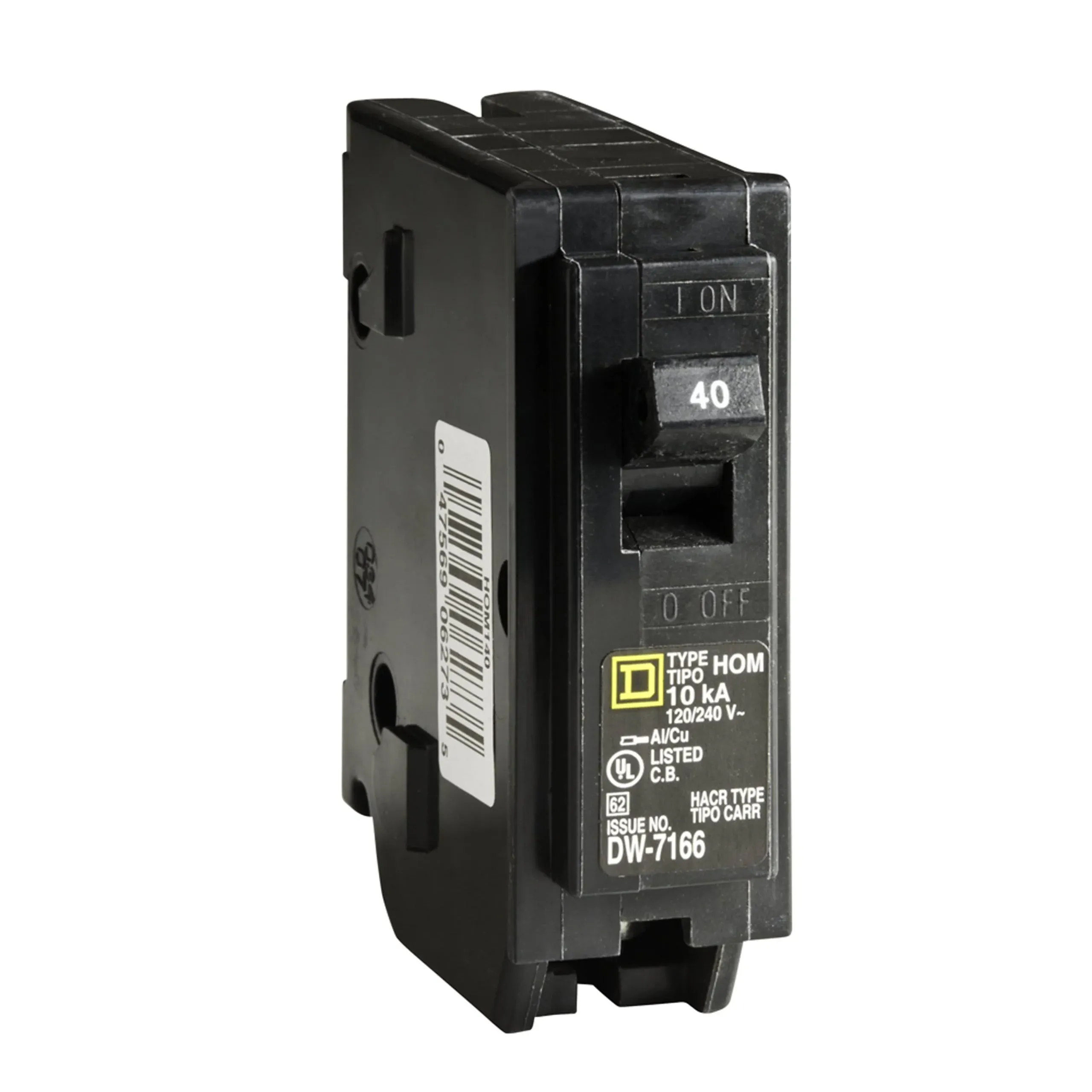 Square D - HOM140CP Homeline 40 Amp Single-Pole Circuit Breaker