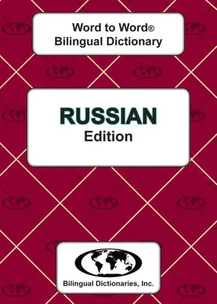 English-Russian & Russian-English Word-to-Word Dictionary: Suitable for Exams