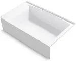 Kohler K-26107-RA Entity 60" x 36" Alcove Bath with Right Drain