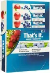 That&#039;s it Nutrition Fruit Bar Apple &amp; Blueberries 12 bars