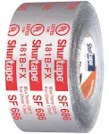 Shurtape SF686 UL 181B-FX Listed ShurMastic Butyl Foil Tape 3&#034; x 100&#039; Class 1