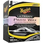 Meguiar's Ultimate Paste Wax - Long-Lasting, Easy to Use Synthetic Wax - 8oz