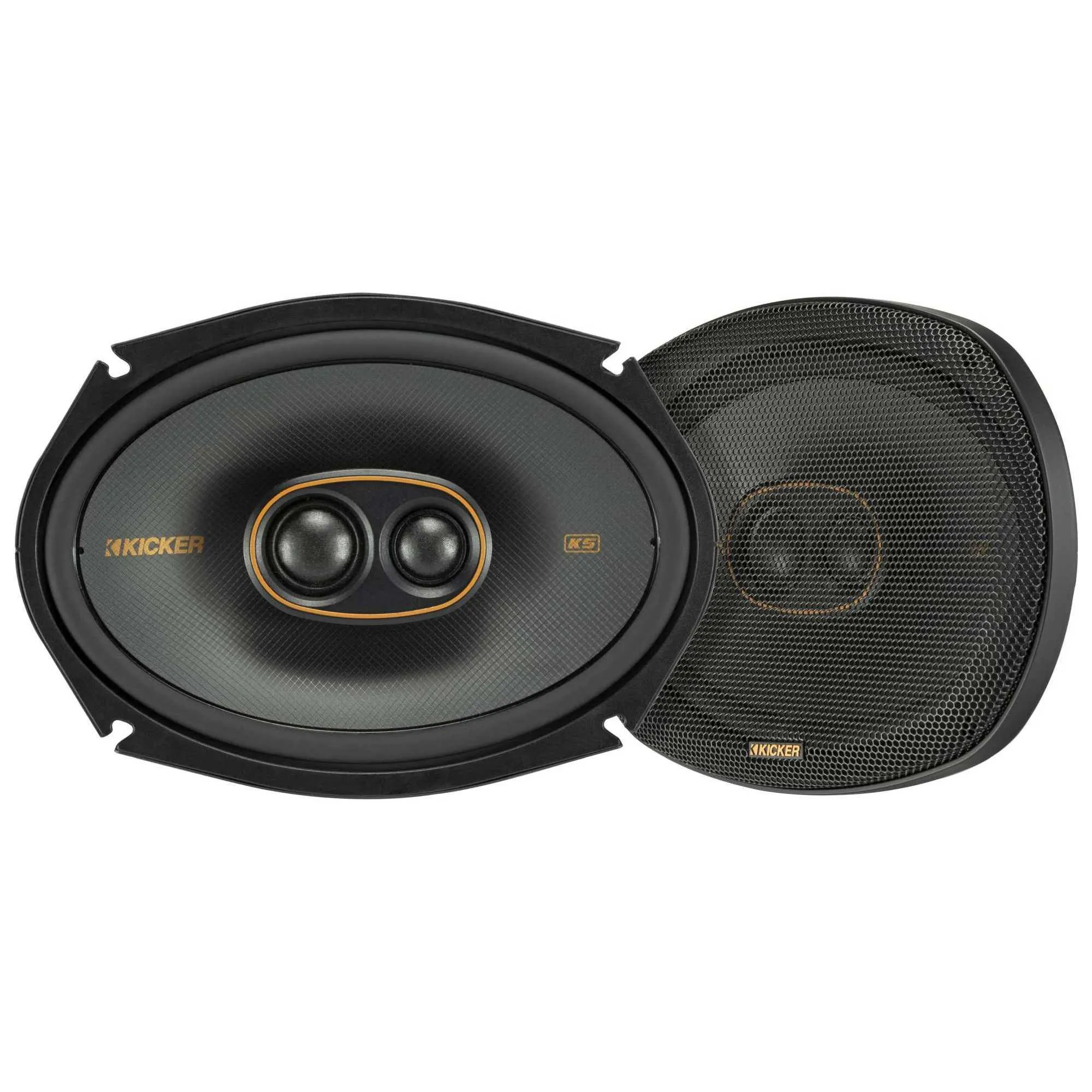 Kicker KS-Series 6x9" 3-Way Speakers